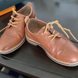 Boys Brown Dress Shoes